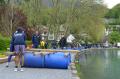 idee fr sommer teamevent Flossbau Flossfahrt