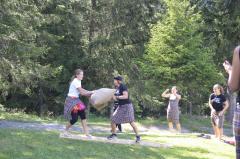 spass beim ausflug mit firma gruppe team